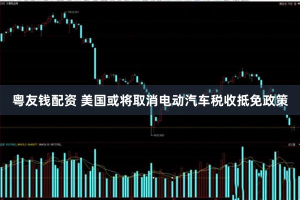 粤友钱配资 美国或将取消电动汽车税收抵免政策