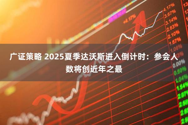广证策略 2025夏季达沃斯进入倒计时：参会人数将创近年之最